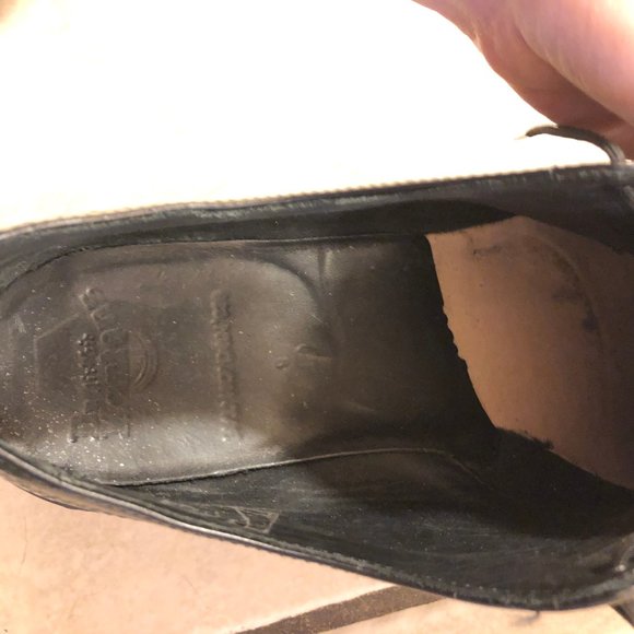 LIKE NEW DR MARTENS BLACK BROGUE OXFORDS, MENS SIZE 12 main image 5